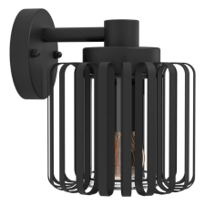  Eglo SELINUS fali lámpa acél fekete 900672 kültéri világítás