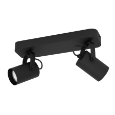 EGLO SOREGO fekete LED spot lámpa (EG-900332) GU10 2 izzós IP20 világítás