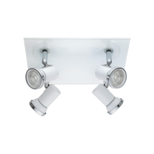 EGLO TAMARA 1 fehér fürdőszobai LED mennyezeti lámpa (EG-95995) GU10 4 izzós IP44 világítás