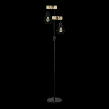 EGLO TOWNSHEND5 álló lámpa E27 2x60W IP20 166,5cm fekete-fa kültéri világítás