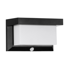EGLO Utrera fekete napelemes fali lámpa (EG-48968) SOLAR-LED 1 izzós kültéri világítás