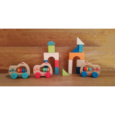 EGMONT TOYS Fa autó, babajáték, Egmont Toys tili toli