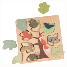 EGMONT TOYS Fából készült róka puzzle, Egmont Toys puzzle, kirakós