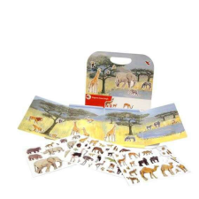 EGMONT TOYS Mágneses készlet, Dzsungel állatok kreatív és készségfejlesztő