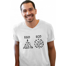  Ego Eco - Férfi V Nyakú Póló férfi póló