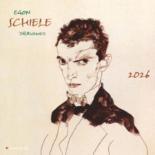  Egon Schiele Drawings 2026 (Naptár/Határidőnapló) naptár, kalendárium