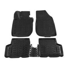 EgriAuto Egri Auto Premium 3D gumiszőnyeg patenttal Logan 2004-2011 autószőnyeg