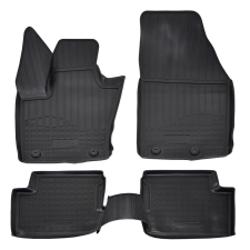 EgriAuto Egri Auto Premium 3D gumiszőnyeg patenttal NORM Fiat 500X 2014- autószőnyeg