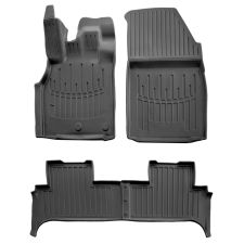 EgriAuto Egri Auto Premium 3D gumiszőnyeg patenttal Renault Scenic III 2009-2016 4db autószőnyeg