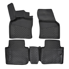 EgriAuto Egri Auto Premium 3D gumiszőnyeg patenttal Skoda Kodiaq 2016- autószőnyeg