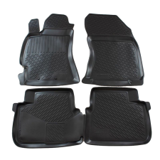 EgriAuto Egri Auto Premium 3D gumiszőnyeg patenttal Subaru Forester III 2008-2012 autószőnyeg