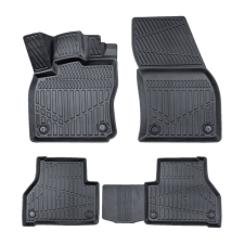 EgriAuto Egri Auto Premium 3D gumiszőnyeg patenttal Volkswagen Caddy 2020- 4 db autószőnyeg