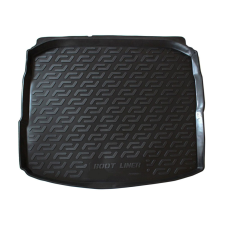 EgriAuto fekete csúszásgátlós csomagtértálca Audi A3 8V sedan 2013- csomagtértálca