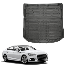 EgriAuto fekete csúszásgátlós csomagtértálca Audi A5 Sedan 2024- csomagtértálca