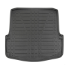 EgriAuto fekete csúszásgátlós csomagtértálca Skoda Octavia II kombi 2005-2012