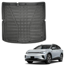 EgriAuto fekete csúszásgátlós csomagtértálca Volkswagen ID.4 2021- (Alsó csomagtartó) csomagtértálca