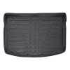 EgriAuto fekete csúszásgátlós csomagtértálca Volvo V40 2012-2019