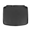 EgriAuto fekete gumi csomagtértálca Seat Leon Hatchback 2005-2012