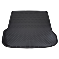 EgriAuto fekete gumi csomagtértálca Volvo XC70 2007-2016 csomagtértálca