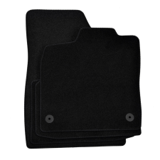 EgriAuto Plüss Szövetszőnyeg FeketeAudi Q4 e-tron 2021-magasabb 4db autószőnyeg