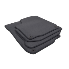 EgriAuto Plüss Szövetszőnyeg FeketeGolf 4 1997-2002 4 db autószőnyeg