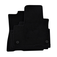 EgriAuto Plüss Szövetszőnyeg FeketeKia Soul Electric 2019-magasabb 4db autószőnyeg