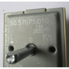  Egy körös energiaszabályzós kapcsoló tűzhelyhez, EGO 50.57071.010 beépíthető gépek kiegészítői
