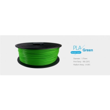 egyéb 3D FILAMENT 1,75mm PLA Zöld /1kg-os tekercs/ nyomtató kellék