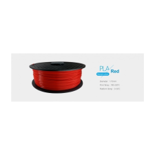 egyéb 3D Filament PLA 1,75mm 1 kg - Piros nyomtató kellék