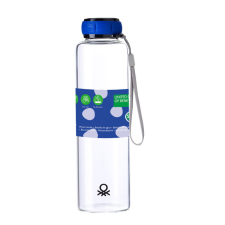 egyéb Benetton BE-0303 550ml Kulacs - Átlátszó (BE-0303 KÉK) kulacs, kulacstartó