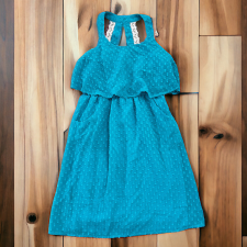 egyéb Csinos türkiz zöld ruha lányka ruha