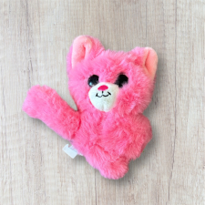 egyéb Csuklóra pattintható rózsaszín cica plüssfigura