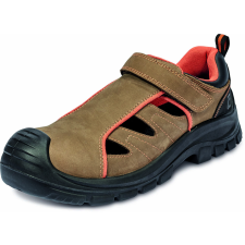 egyéb DERRIL MF S1P SRC szandál (barna, 46) munkavédelmi cipő