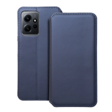 egyéb Dual Pocket Xiaomi Redmi Note 12 5G Flip Tok - Kék tok és táska