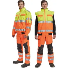 egyéb Dzseki Clovelly PILOT Hi-Vis sárga/narancs 2XL