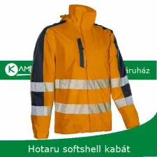 egyéb Dzseki Hotaru Hi-Viz softshell narancs 4XL láthatósági ruházat