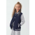 egyéb Dzseki Just Hoods gyerek, oxford navy/burgundy, 3/4