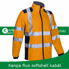 egyéb Dzseki Kanpa Hi-Viz softshell narancs M láthatósági ruházat