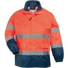 egyéb Esőruha Hi-Viz Fluo PES/PU (esőkabát+esőnadrág) kék/narancs 2XL