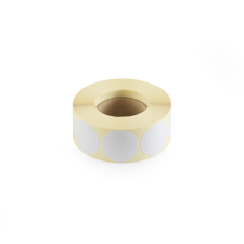 egyéb Etikett címke, 30mm, körcímke tekercses 1000 db/tekercs fehér etikett