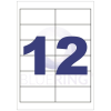 egyéb Etikett címke, 97x42,4mm, 100lap, 12 címke/lap
