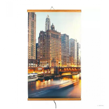 egyéb EvoKing Elektromos fűtőpanel - Manhattan képpel (GER-003_) hősugárzó