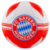 egyéb FC Bayern München Címerrel díszített matt Focilabda - Piros/Fehér (23cm) (120068)