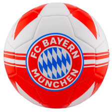 egyéb FC Bayern München Címerrel díszített matt Focilabda - Piros/Fehér (23cm) (120068) futball felszerelés