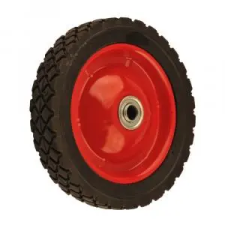 egyéb Fűnyíró kerék fém felnis gumírozott 6" barkácsgép tartozék