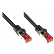 egyéb Good Connections S/FTP CAT6 Patch kábel 1m - Fekete (8060-010S) kábel és adapter