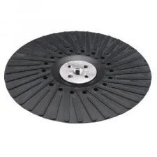 egyéb Gumitányér kemény hűtőbordás 125 M14 barkácsolás, csiszolás, rögzítés