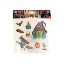 egyéb Halloween matrica többféle party kellék