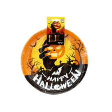 egyéb Halloween papírtányér 6db 23 cm party kellék