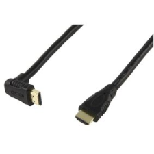 egyéb HDMI-HDMI monitor kábel 5m jobb 90° (KKTMHH05L90) (KKTMHH05L90) - HDMI kábel és adapter